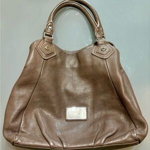 Marc by Marc Jacobs Satchel Handbag mushroom color.